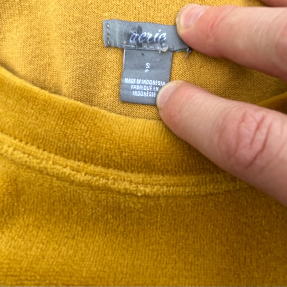 Aerie Velour Crewneck Pullover! - image 5